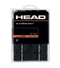 OVERGRIP HEAD XTREME SOFT BLACK X 12